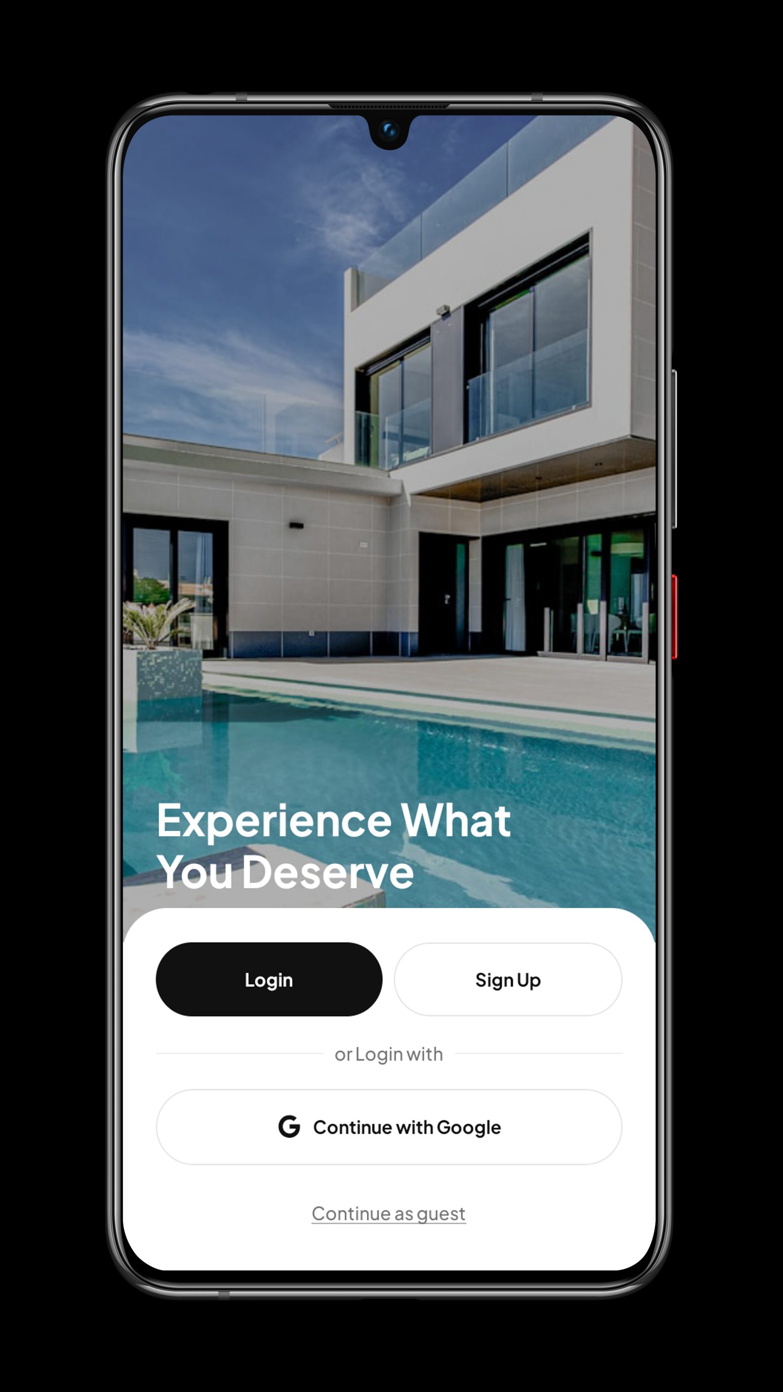 Rex Homes and Properties Mobile App screenshot